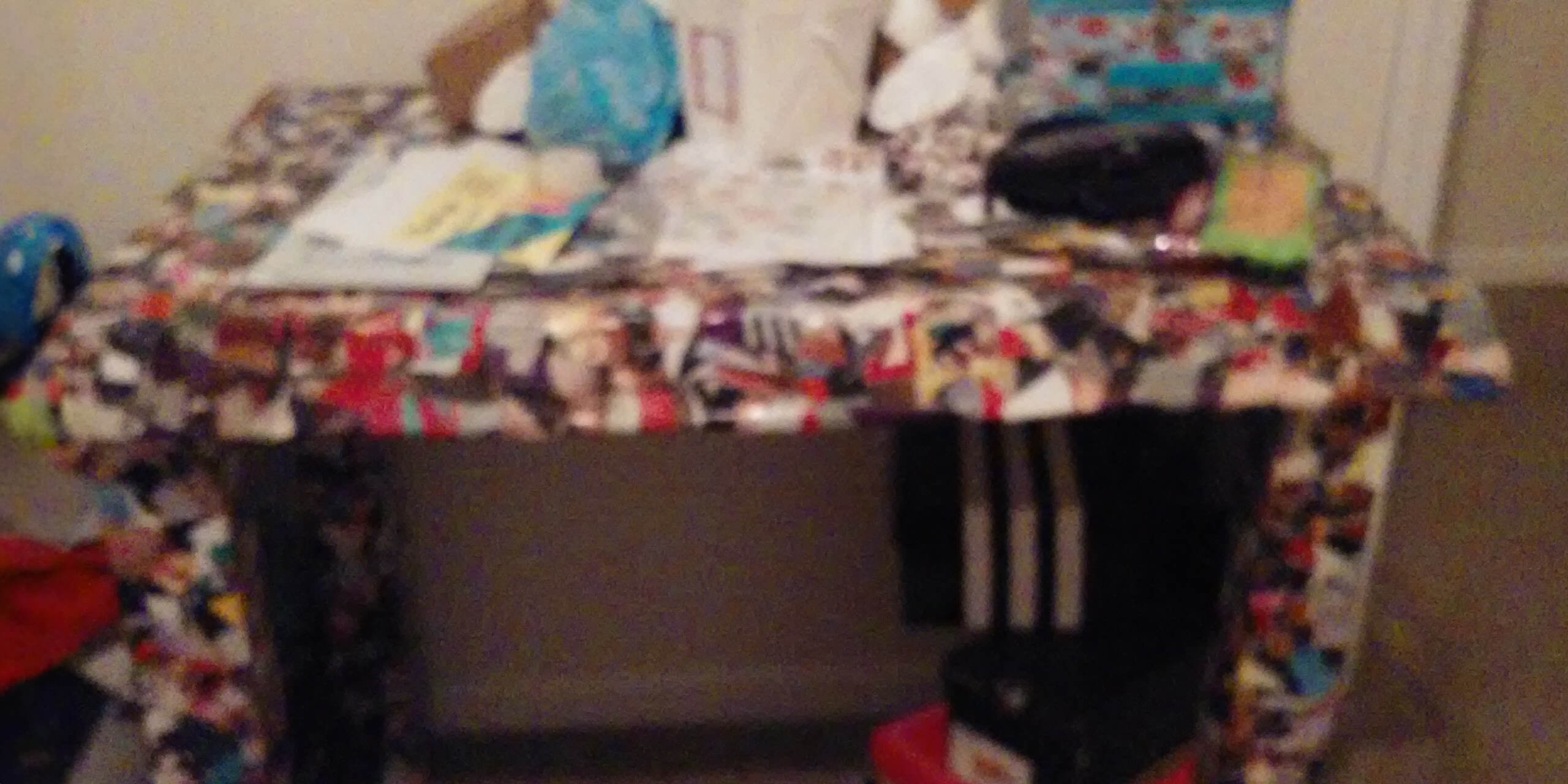 Magazine Paper Mache Table