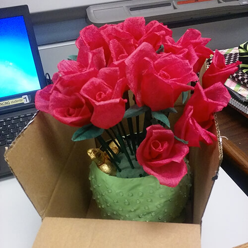 Crepe Roses