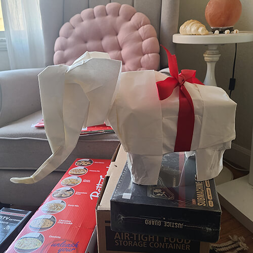 White Elephant Gift Wrapping