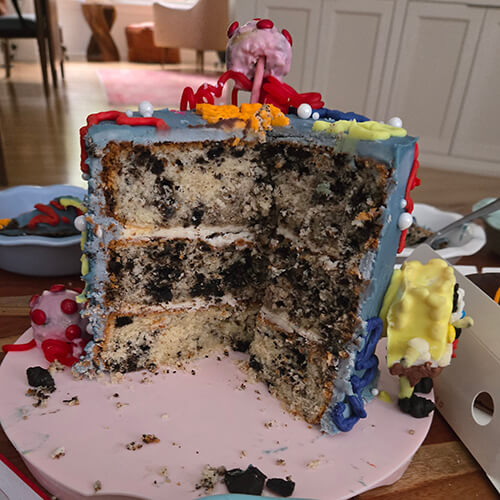 Spongebob Birthday Cake-3