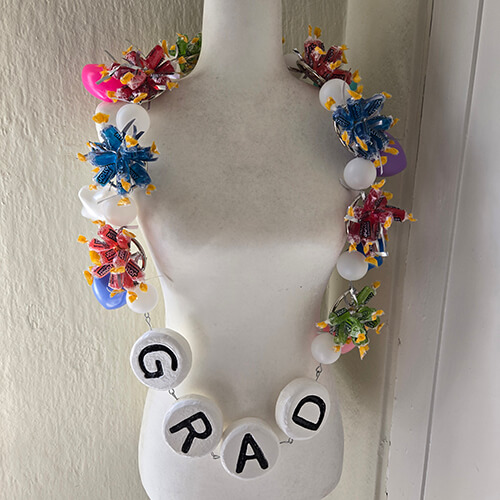 Giant BFF Bracelet Graduation Lei-1